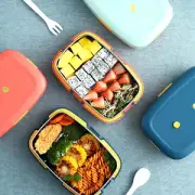 1000ml Bento Lunchbox Durable Leak-proof Multi Colors Airtight Lunchbox