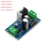 5V/6V/9V/12V Three-Terminal Regulator Power Module DC/AC Maximum Output 1.2A
