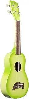 Kala Makala Dolphin Soprano Ukulele (Green Apple Burst)