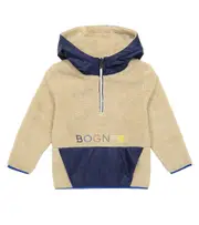 [Bogner Kids] Bogner Kids Melvin teddy half-zip hoodie Y 8-9 beige