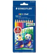 STAEDTLER 126 NORRIS CLUB Maxi Learner Coloured Pencils Assorted Pack of 10