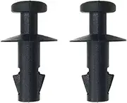 GUERBEIS 2Pcs Parcel Shelf Clips Hook Fit For Buick, Encore Chevrolet, Trax Tracker Opel, Mokka Vauxhall, Mokka Tray Strap String 95129884 Luggage Shelf Clips(2X)