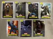 2024 Topps Chrome Marvel Lot (7): Sabretooth, Omega Red, Apocalypse, Luke Cage
