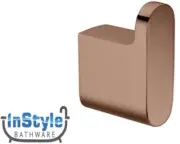 Brand New- Kompakt Rund Range- Robe Hook- BRUSHED BRONZE