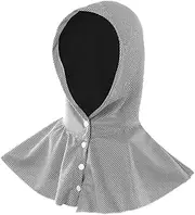 Oshhni Cooling Hoodie Towel Absorbent Fashion Cooling Towel for Running Hiking Sports, Gray