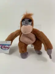 Disney Store Jungle Book King Louie 8" Mini Bean Bag Plush New with Tags