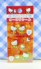 【震撼精品百貨】Hello Kitty 凱蒂貓 KITTY貼紙-花紅 震撼日式精品百貨