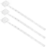 Sosoport Easiest DIY Wall Clock Assembly 3pcs Graduated Paper Ruler Wall Clock Parts for DIY Decor
