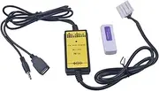 Fit for Mazda 3 6 Miata RX8 CX7 Car USB Adapter MP3 Audio Interface SD AUX USB Data Cable Connect Virtual CD Changer