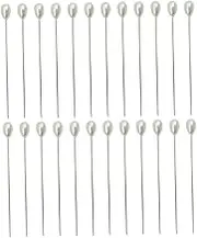 Beatifufu 100pcs Locating Pins Reception Wedding Decorations Flowers Party Hair Wedding Bouquet Bridal Buttonhole Corsages Pins White