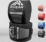 RIHEAN Boxing Hand Wraps for Men and Women - Durable, Comfortable and Easy to Wash Wrist Wraps for Boxing, Kickboxing, Muay Thai, MMA, and Martial Arts - Size Color Optional