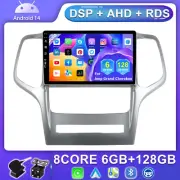For Jeep Grand Cherokee 2008-13 Android 14 Car Stereo GPS Head Unit CarPlay 128G