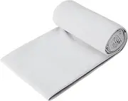 [CIADAZ] EMF Protection Fabric-Weight 1kg,Conductive/Breathable/Washable Silver Fiber RFID Shielding Fabric Anti Radiation Faraday Fabric for Making Clothes