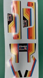 Custom Replacement Decals for #3042 Goodrich Race Team Tonka Truck