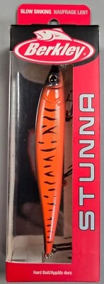 Berkley Stunna 112 Jerkbait BLAZE, 1/2 oz 4-3/8" SS 3-6' Depth B2