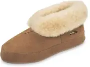 Men's Acorn Sheepskin Bootie Walnut Slipper Many Sizes New In Box Save Big