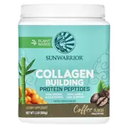 Sunwarrior, Collagen Building Protein Peptides, Coffee, 1.1 lb (500 g)