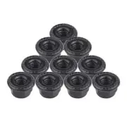 10Pcs RC Lock Nut 1/10 RC CNC Metal 8mm Lock Nuts Upgrade Compatible with RC ...