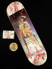 RARE SIGNEDJK Industries Dead Alive Limited Skateboard Deck Jeremy Klein Hookups