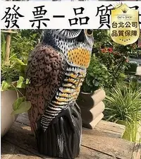 在飛比找Yahoo!奇摩拍賣優惠-全館免運 花果園陽臺無花果草莓桃子果樹仿真貓頭鷹嚇鳥驅鳥趕鳥