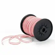 400M Roll Poly Tape Electric Fence Temporary Fencing Kit Stainles Steel Wire