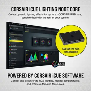 海盜船 CORSAIR iCUE SP120 RGB Elite 12公分風扇 PWM 三風扇 白色 官方授權旗艦店