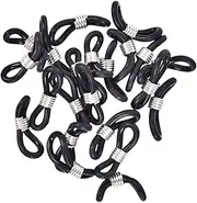 [BFLCTTBD] 50 PCS Eyeglasses Rubber Connector Sunglass Chain Ends Adjustable Eyeglass Retainer Chain Eyeglasses Holder Chain Loop Straps Cord