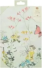 Talking Tables Paper Fairy Table Cover | Home Recyclable, Rectangular Tablecloth, Disposable Tableware | for Kid's Butterfly Party, Woodland Fairies, Birthday Decorations, Afternoon Tea, Mother's Day