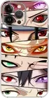 Naruto Sasuke Gaara Itachi Sharingan Case Cover Silicone / Shockproof / MagSafe