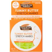 Palmer's Cocoa Butter Tummy Butter for Stretch Marks 125g - Collagen, Elastin, Argan Oil & Shea Butter