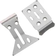 Perfeclan 1:24 Chassis Skid Plate, Chassis Guard for 1/24 Micro - B 2WD Buggy, Guard Protector Parts for RC Car Remote Control Vehicle