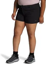 [THE NORTH FACE] Women's Plus Paramount Short, TNF Black, 16W Regular