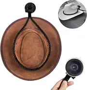 Hat Mounts, Cowboy Hat Mounts with Suction Cup for Vehicle, Cowboy Hat Holder Rack for Truck SUV Car-Keep Hat Shape, Hat Holder for Truck Seat Car Accessories - Keeps Your Hat Securely On The Dash