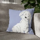 CUSHION COVER PILLOW CASE|MALTESE DOG 6