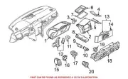Genuine OEM Hazard Warning Switch for BMW 61316919506