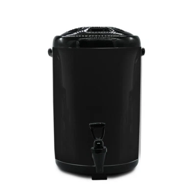 SOGA 14L Stainless Steel Insulated Hot Cold Coffee Milk Tea Barrel Bucket Jug