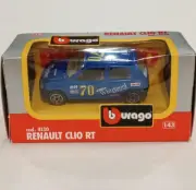 Bburago 1/43 Renault Clio RT #70 Diecast Model Car #4130
