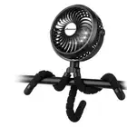 AMACOOL Battery Operated Stroller Fan Flexible Tripod Clip On Fan with 3 Spee...
