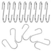 100 Pcs Hanging Hooks Metal Curtain Lovers Pothook Heavy Duty