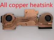 All copper for DELL ALIENWARE 17R4 P31E001 ALW17C(R4) Cooler Fan With Heatsink