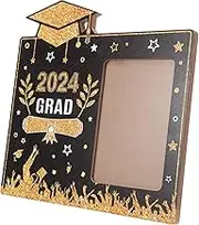 Anneome Wooden Graduation Photo Frame Multifunctional Table Decoration for Home Office Easy to Install Display Holder for Graduation Centerpieces Season Decor