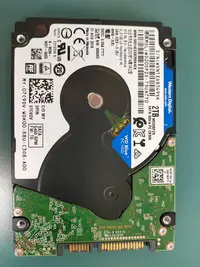 在飛比找Yahoo!奇摩拍賣優惠-【WD】 WD20SPZX 藍標 2.5吋硬碟 2TB(二手