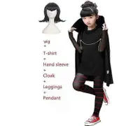 Child halloween costumes for girls Carnival Hotel Transylvaniaing Mavis Cosplay Christmas Fancy dress Vampire child adult women suit 6pcs 170cm