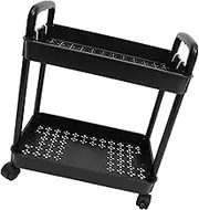 iplusmile Rolling Cart with Wheels Multi Purpose Storage Trolley for Kitchen Bathroom and Laundry Room Stylish Design for Easy Organization and Cleaning for Home
