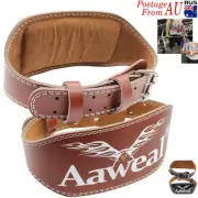 6" WEIGHT LIFTING BELT BACK SUPPORT BODYBUILDING GYM WEIGHTLIFTING PU