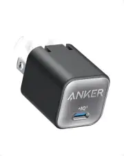 NEW* Anker Nano 30W PIQ 3.0 Foldable iPhone GaN MagSafe Compatible USB C Charger