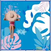 Beach Blanket Sandproof Extra Large Beach Mat 80"*80" for 1-8 PersonsWaterpro...