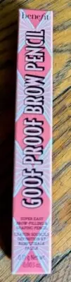Goof Proof Brow Pencil - benefit - #4 warm deep brown - new in box
