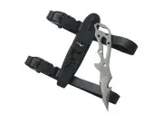 Knife Scuba Dive High Tech skeleton Knives made of polished Stainless & Titanium