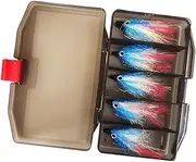 RNXRZANK 5PCs Realistic Fly Fishing Bait Artificial Fishing Bait Tools Deliveries with Storage Box -Fly Simulation Baits for Activities